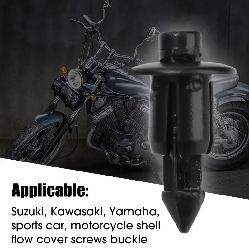 Car Motorcycle Plastic Rivets Fairing Fasteners Expansion Screw Buckle Motorcycle Shell Flow Cover Screws Motor Accessories Part