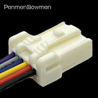 1 Set 6 Pin Car DVD Rearview Rear View Camera Wire AC Assembly Electrical Cable Connectors Female Wire Harness Plug 7283-8660