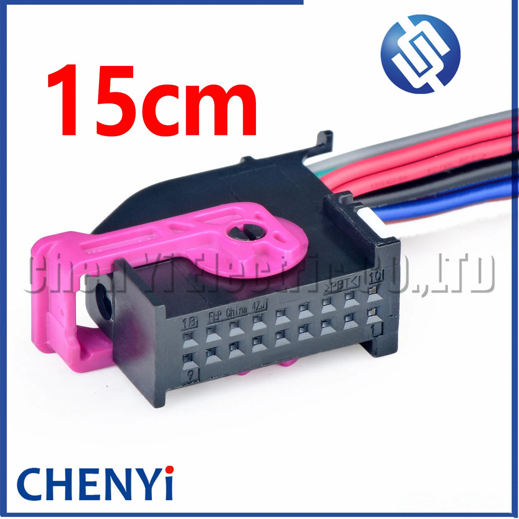 18 Pin Automotive Parking aid front radar harness Conenctor Instrument cluster Plug 5Q0 972 718 A 5Q0972718A