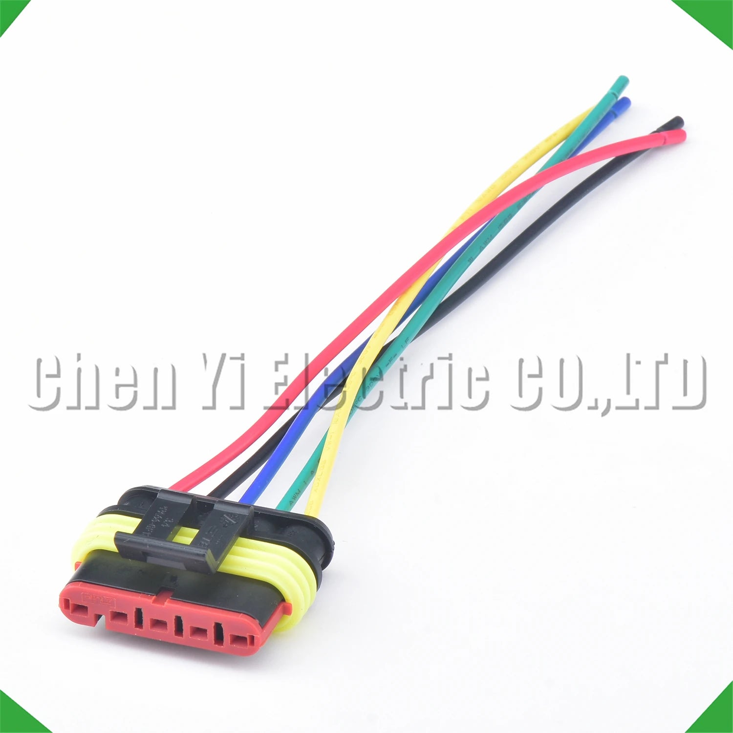 5-Pin Connector Automotive waterproof connector Black Accelerator pedal sensor