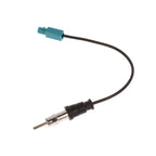 Universal Car FM AM Stereo Radio Antenna Adapters Cable Fakra-Z Male To DIN Plug 15cm FM/AM Aerial To DIN Car Replacement Parts
