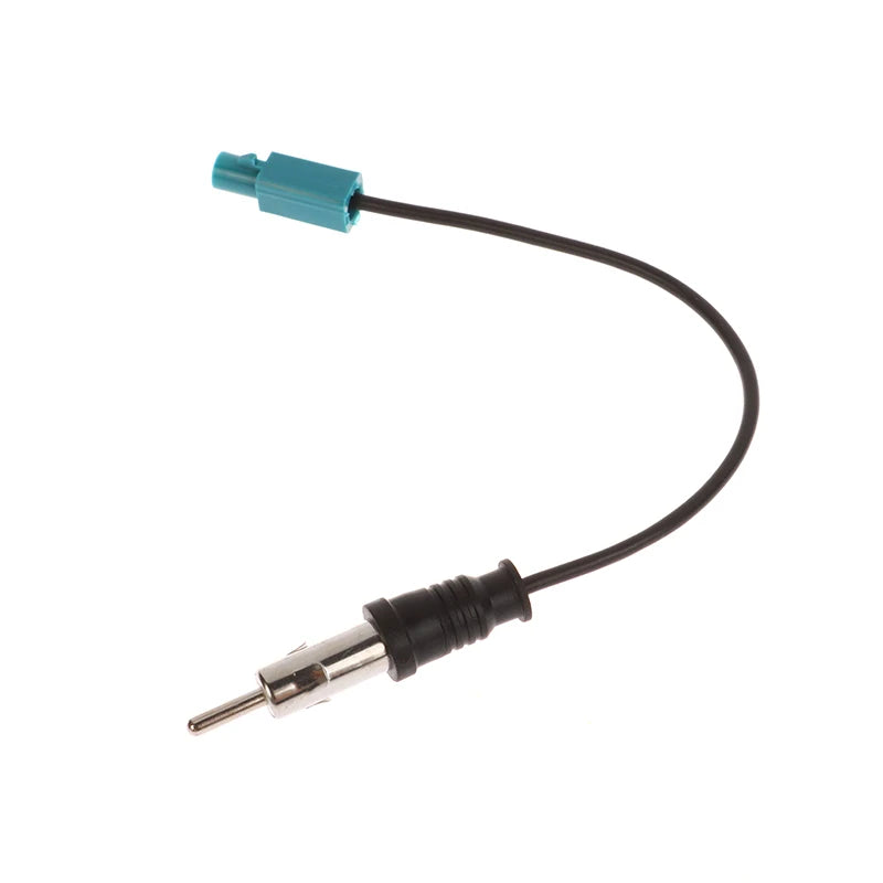 Universal Car FM AM Stereo Radio Antenna Adapters Cable Fakra-Z Male To DIN Plug 15cm FM/AM Aerial To DIN Car Replacement Parts