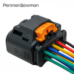 1 Set 10 Pin 1.2mm Auto Waterproof Headlight Electrical Cable Connectors Plug Wire Harness For Peugeot 301 Special 1801600-1