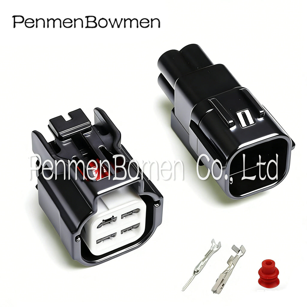 1 Set 4 Pin 6189-7600 Car Oil Water Separator Electrical Cable Connectors Waterproof Female Male Wire Harness Plug 6189-7599