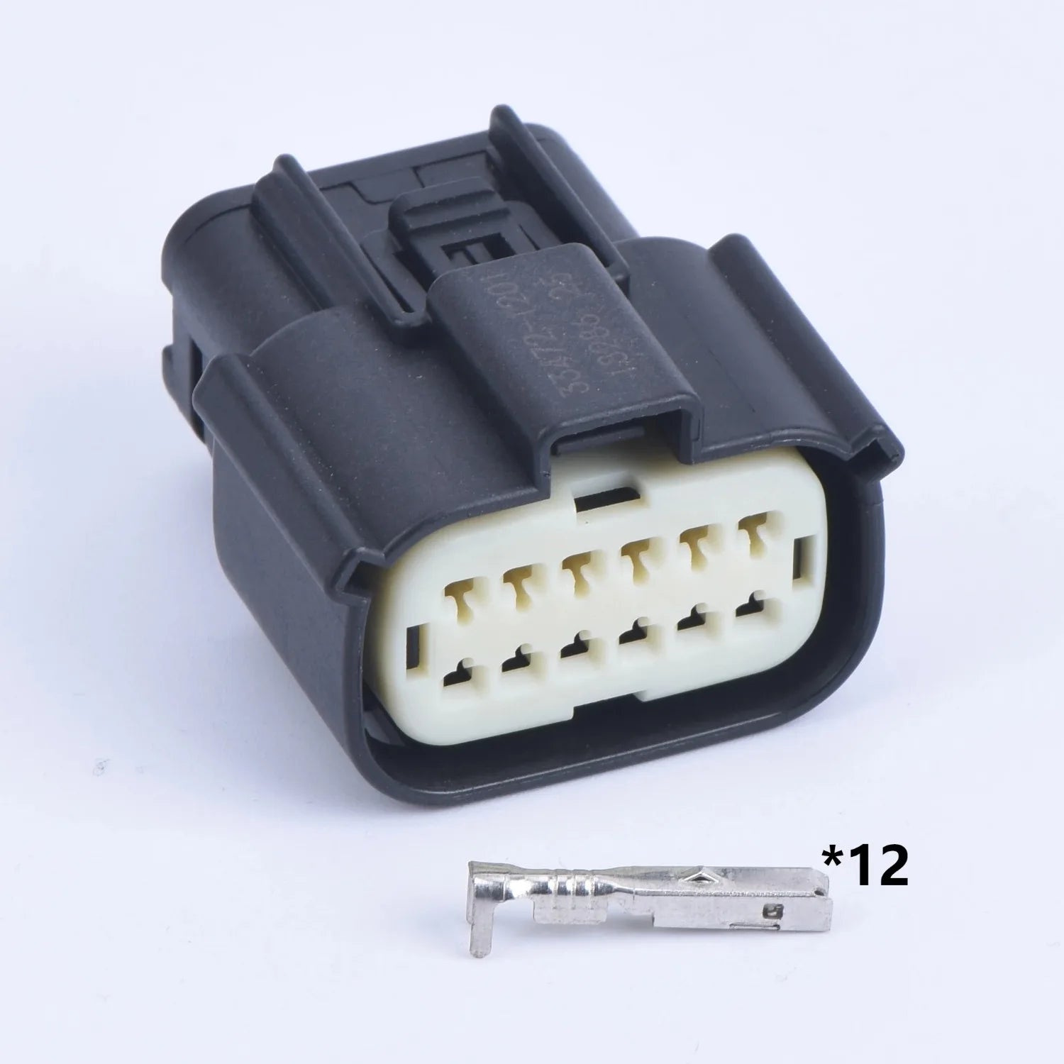 12 Pin car Automotive Headlight Plug Female or Male Connector plug 33472-1201 33482-1201 For Ford Focus Mondeo Buick Chevrolet