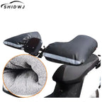 Motorcycle Scooter Thick Warm Handlebar Muff Grip Handle Bar Muff Rainproof Riding Protective Winter Warmer Thermal Cover Gloves