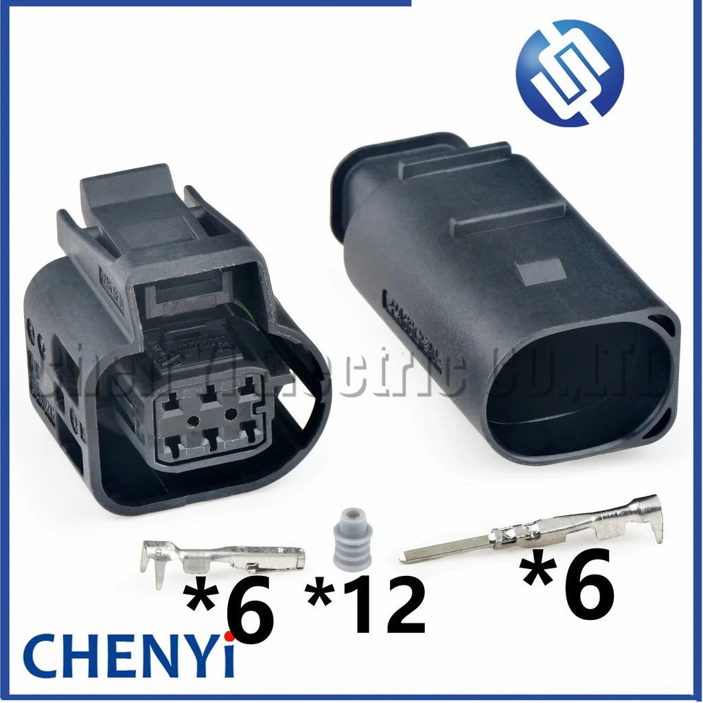6 Pin Auto connector throttle valve oxygen sensor harness plug 09442111 10020220 10020223 16522 10004596 10004595