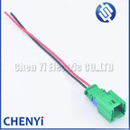 2 Pin Car Blower Motor Heater Fan Resistor Connector For Nissan Tiida Sylphy Teana Citroen C5 C3 C2 Peugeot Clio 3 Megane II