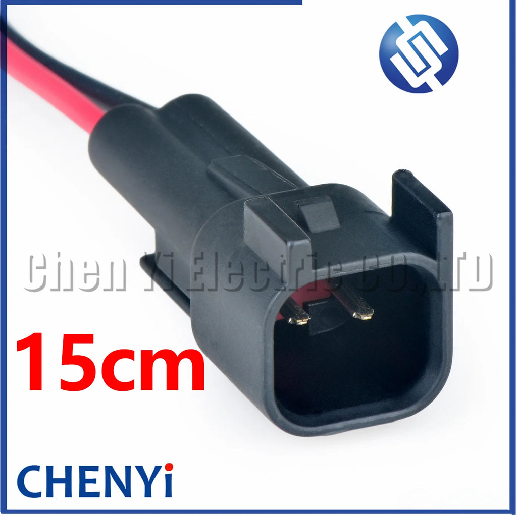 2 Pin Automotive Turn Signa lamp connector Fog Lights Wire harness Plug 2272457 J1B112B591AA 6R3Z-13411-BA E-4014A E-4011A
