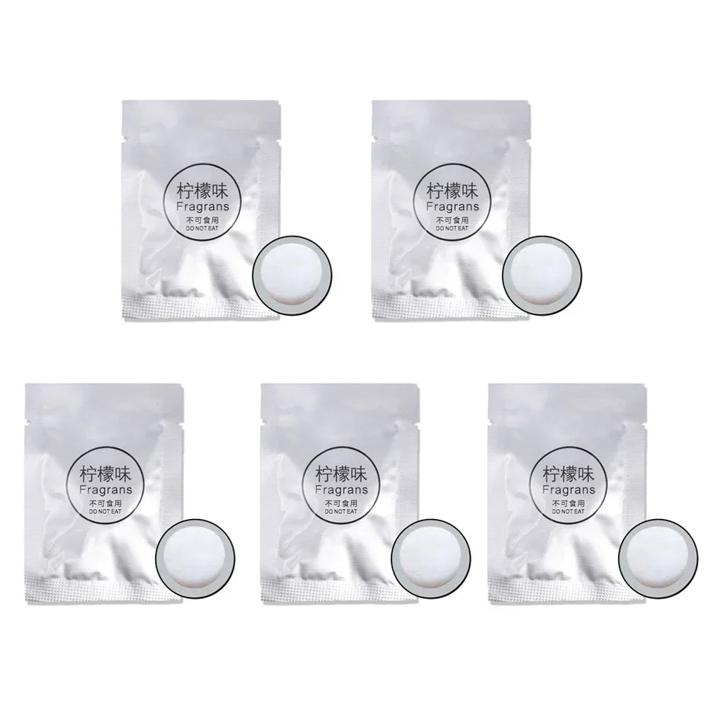 Car Solid Perfume Tablets Air Vent Perfume Refill 5 Flavor Air Freshener Car Interior  Perfume Diffuser Tablet Accessories