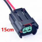 2 Pin female Auto waterproof connector Fuel injector wiring harness Plug 06A973722 6189-0735 6189-0785 06A 973 722