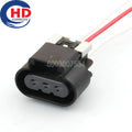 3 Pin automobile Daytime running light plug Excavator throttle switch connector 15326614 For Chevrolet Delphi