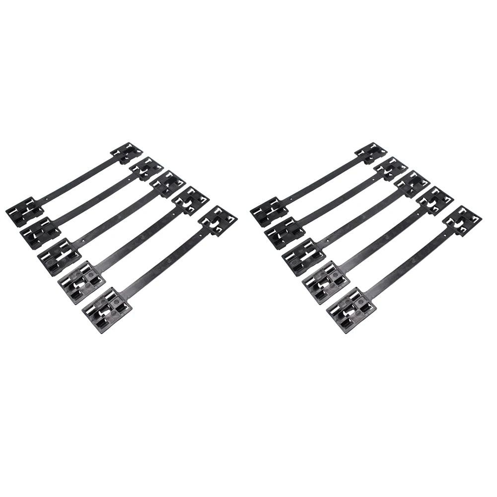 10PCS Sill Trim Fastening Clips For Opel Corsa Astra For Vectra 164987 9174457 Side Skirt Sill Panel Moulding Trim Clips