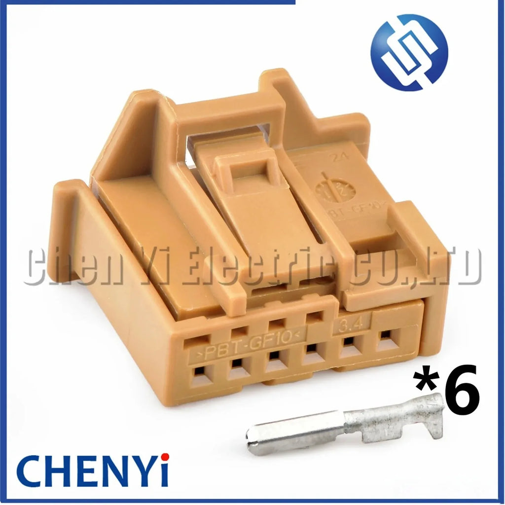 6 Pin Auto Sunroof Reading Light Rearview Mirror Switch Wire harness Plug 6Q0972706 1-969490-4 1-969489-4 6Q0972706A 1-969490-2