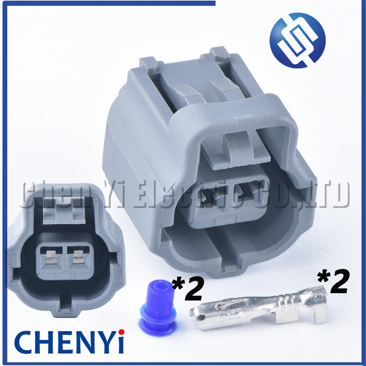 1 set 2 Pin female Auto Sensor Waterproof Connector wiring harness Housing Plug 2822362-3 With pins