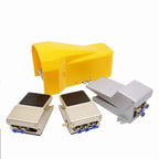 Lockable Pneumatic Foot Pedal Valve Switch, 2 Position 5 Way Air Control Valve FV320 FV420 4F210-08GL for Industrial Machinery