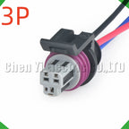 3 Pin Automotive Connectors Engine Oil Temp Gauge Air conditioning pressure sensor Wire...