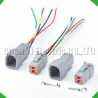 6-pin wire harness harness automotive waterproof connector sealed harness wires