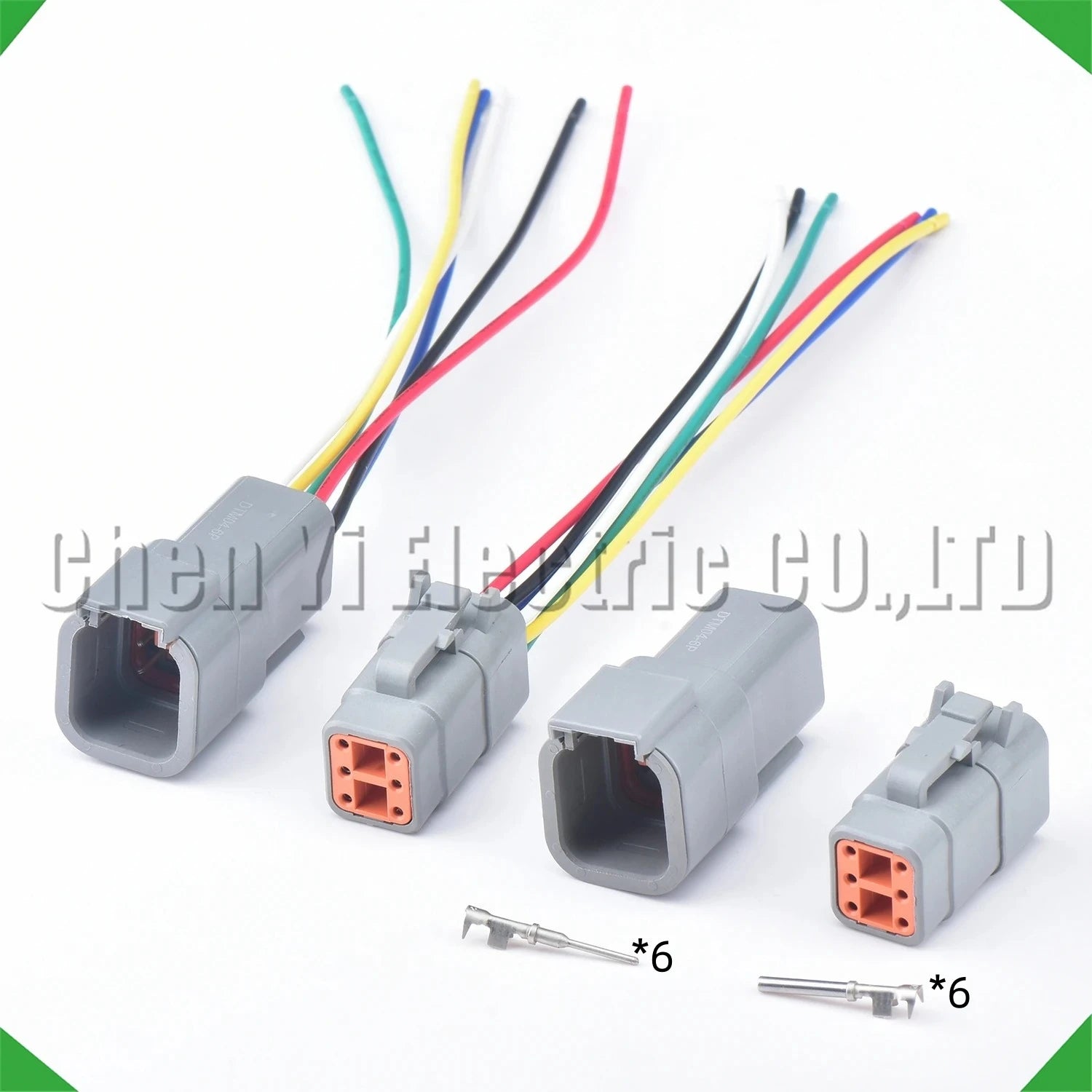 6-pin wire harness harness automotive waterproof connector sealed harness wires
