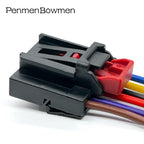 1 Set 6 Pin Auto Rear Lamp Seat Height Adjuster Electrical Cable Connectors Female Wire Harness Plug For VW Golf 1S0972706