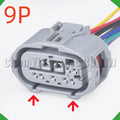 9-Pin Auto Connector Automotive Connectors Transmission gearbox Wiring Harness 90980-12362