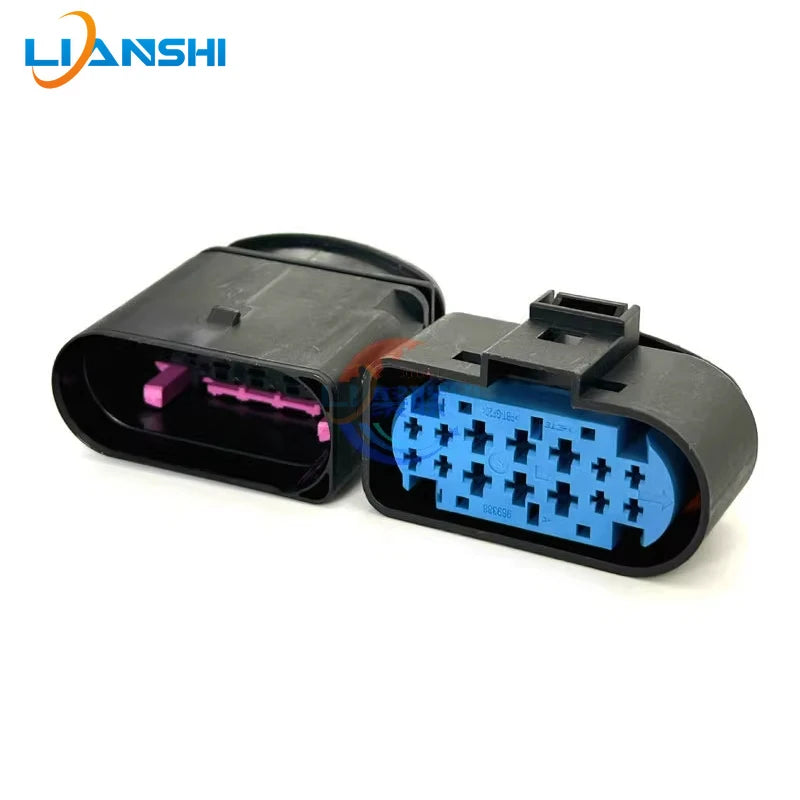 719105-2 is suitable for Ford Focus Volvo automatic headlight 14-hole wiring harness plug 1719104