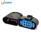 719105-2 is suitable for Ford Focus Volvo automatic headlight 14-hole wiring harness plug 1719104