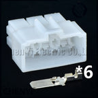6 Pin Auto connector motorcycle Rectifier regulator Plug 7123-2765 DJ7068-6.3-10 MT12V12-ZSA32 7122-2860 6070-6621 171897-1