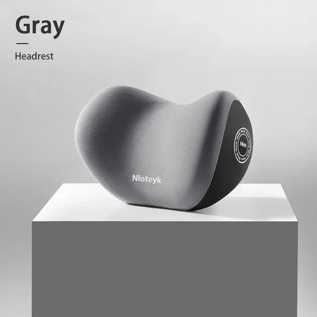 Comfortable Car Headrest and Lumbar Support Cushion for Office Home Chairs - Relieve Back Pain and Improve Posture Accessories