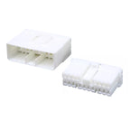 Car modification one key start 18-hole connector wire harness plug rubber shell sheath with terminal 173853-1 368544-1