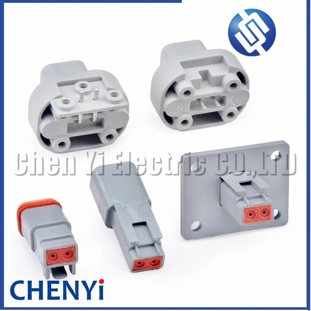 2 Pin Automotive Waterproof Connector Wire harness plug DT06-2S DT04-2P DT04-2P-L012 DT15-2P DT13-2P For Deutsch DT series