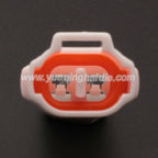 2PIN Connector Waterproof 2mm Male Female Automotive Wiring Harness For Honda Yamaha 6187-2171 6180-2181