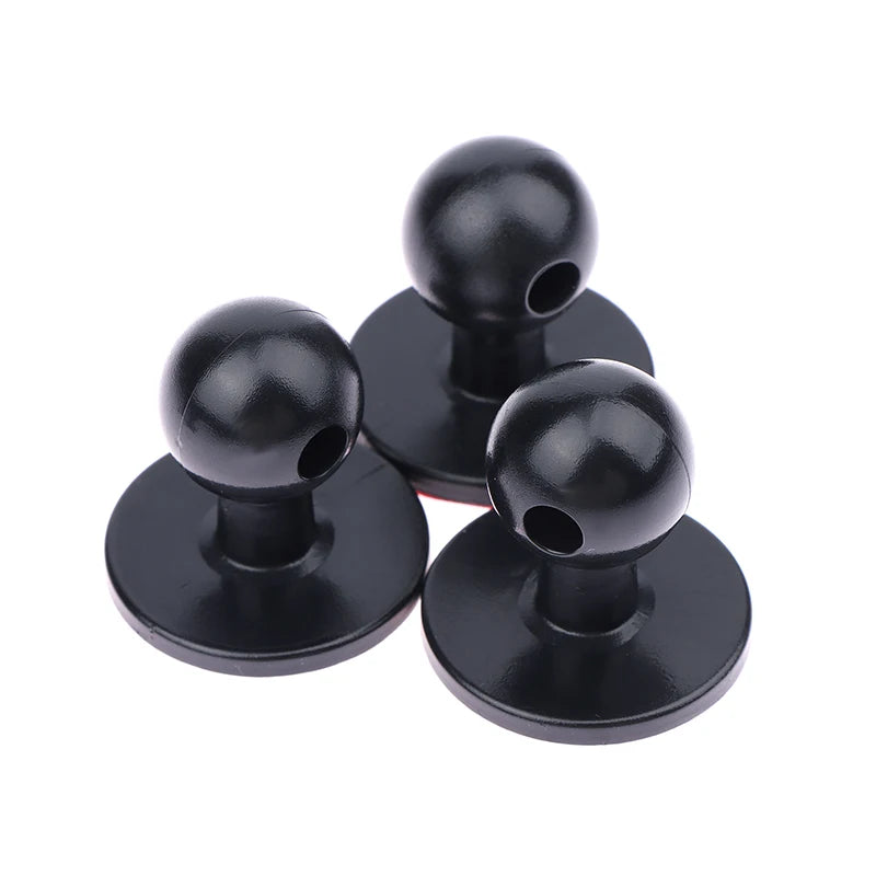 Mini Glue Mobile Phone Bracket Base For 17mm Ball Head Diameter For Car Navigation GPS CellPhone Holder Universal Accessories