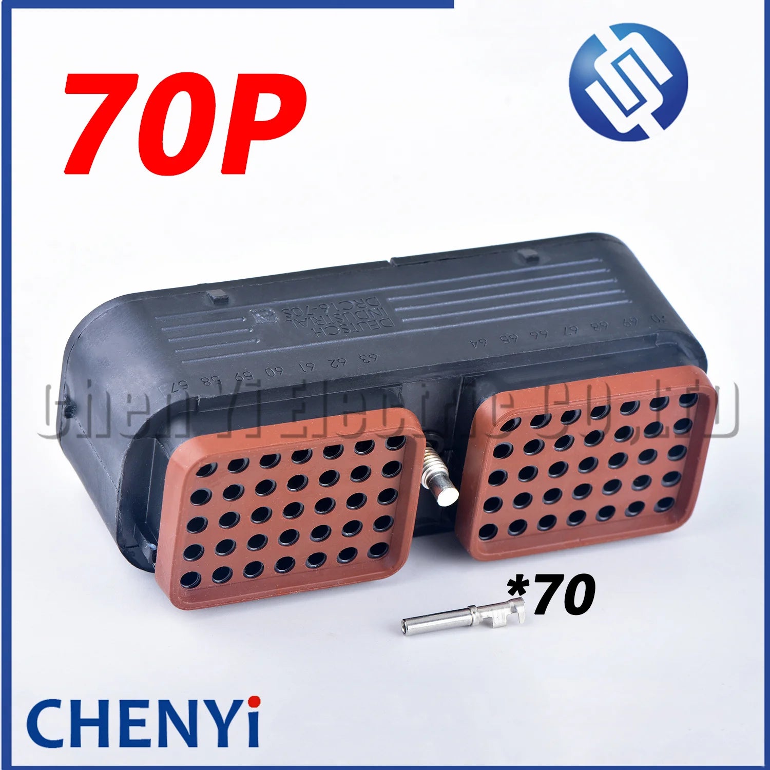 70 Pin male or Female Connector industrial plug DRC16-70SA DRC16-70S DRC12-70P DRC16-70SA-P013 DRC12-70PA With Pins For Deutsch