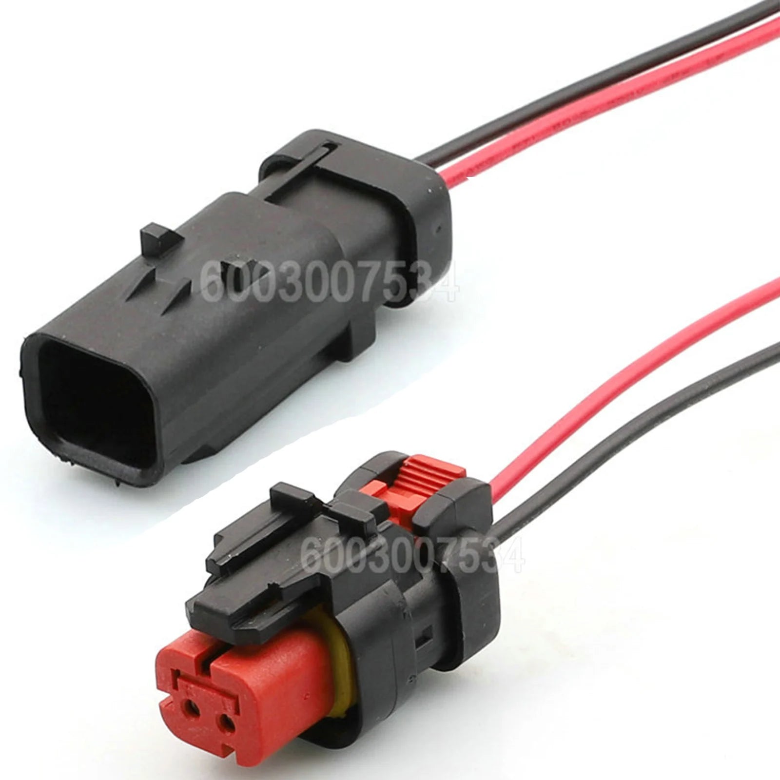 2 pin Male Female black receptacle waterproof AMPSEAL 16 series connector waterproof auto connector 776428-1