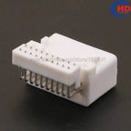 20pin auto electric plastic ECU wire cable harness PCB olug connector HD201S-0.7-10