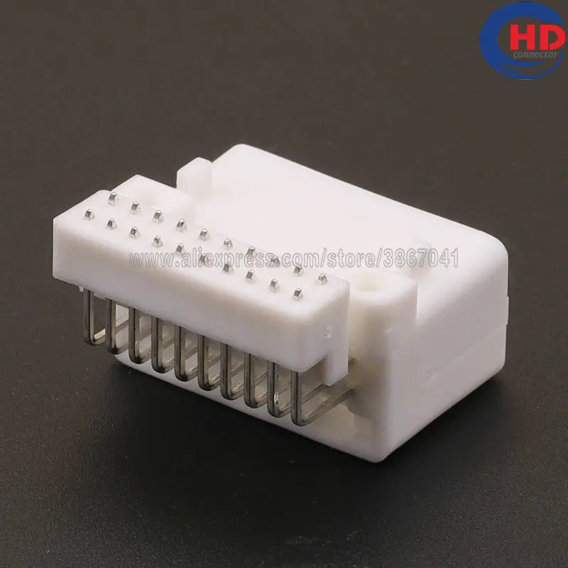 20pin auto electric plastic ECU wire cable harness PCB olug connector HD201S-0.7-10