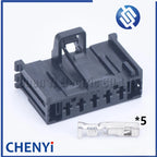 5 Pin auto connector plug female 2.8 car wiring harness repair connectors air-conditioning Heater resistor plug For ERDFT002K