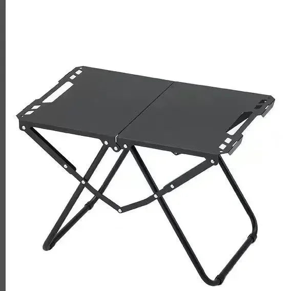 Multi Functional Outdoor Folding Table for Self Driving Hiking Convenient Metal Small Table Can Be Spliced To Hang Items Amagi