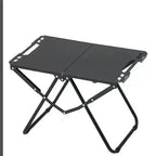 Multi Functional Outdoor Folding Table for Self Driving Hiking Convenient Metal Small Table Can Be Spliced To Hang Items Amagi