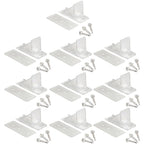10 Pcs Compatible  Snow Guard For Metal Roof With  Foot Pads And Screws Including  Sealing Gaskets Easy Install  Secure Screws