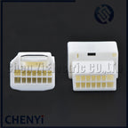 1 set 14 Pin Automobile connector Male Female Multi function seat plug Audio amplifier plug 90980-12804 for Toyota Honda Nissan