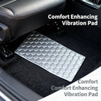 Car Soundproofing Mat Closed Cell Foam Shock Absorption for Thermal Noise Insulation Car Hood 25X18CM Rv Camper Insulation Mat