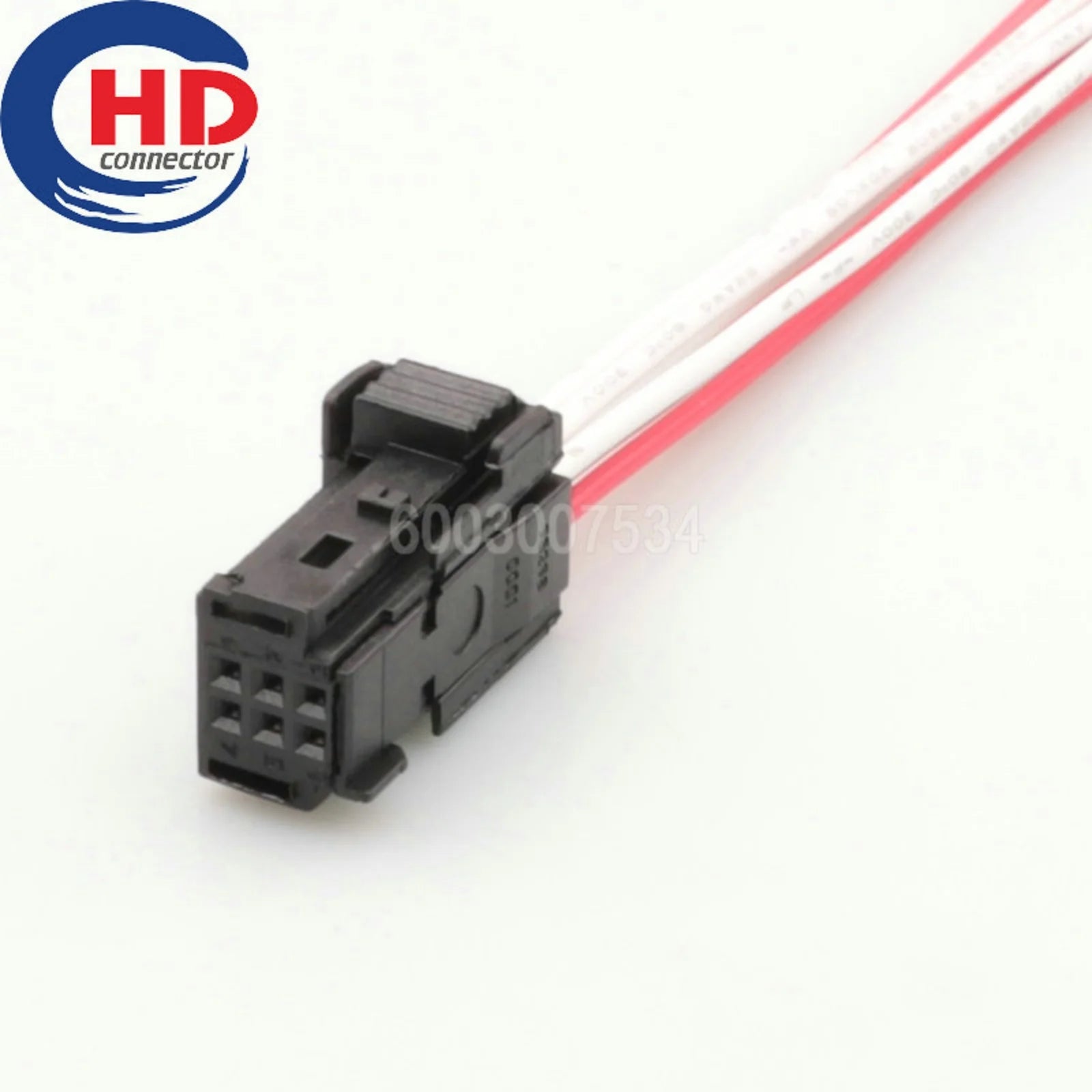 6 Pin Connector Unsealed 0.6mm Series Female Connector Cable Plug 98298-0001 Motorcycle Electrical Harnesses Wiring Harness