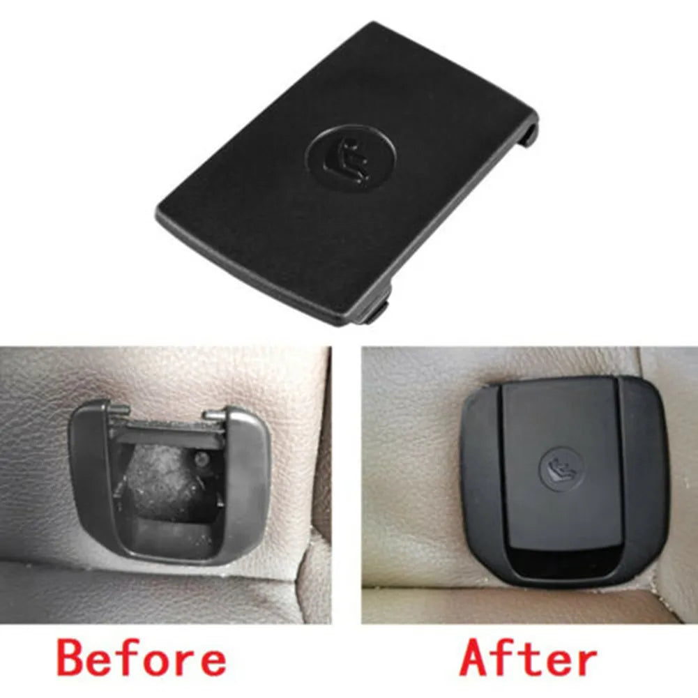 Rear Child Safety Seat ISOFix Cover Flap For BMW 1 3 Series X1 E90 E84 F30 Rear Seat Buckle Cover Car Fasteners And Clips