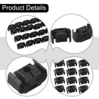 Car Double Brake Line Clip Brake Line Holder 4.75mm For Skoda A4/S4/A6 Car Brake Line Hose Clips Double Cable Holder Clip