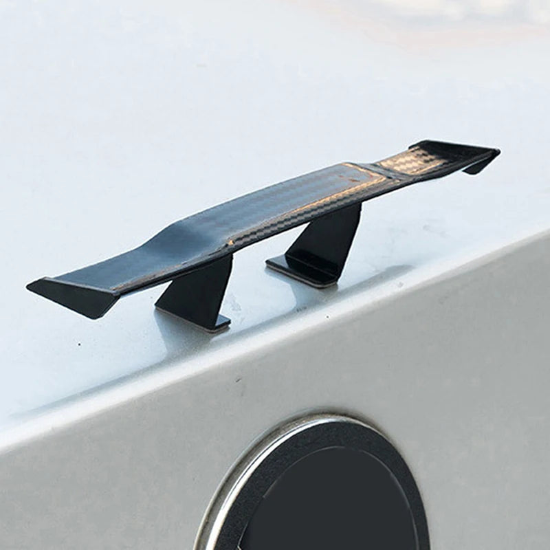Mini Tail Fins For Cars Decoration Vehicle Exterior Retrofit Parts Racing Sport Style Universal Decorative Spoiler Wing