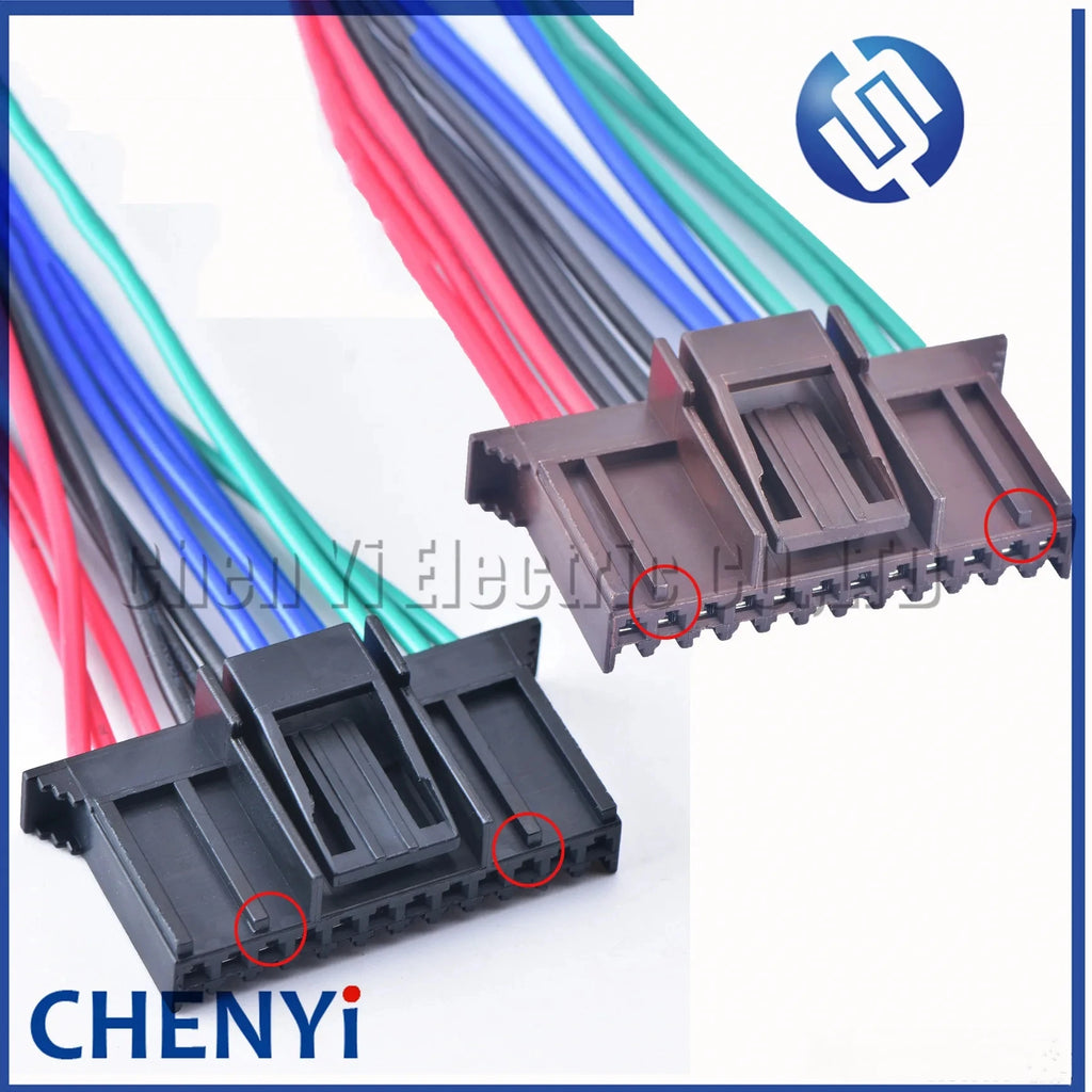 12 Pin plastic housing plug 12p wire harness connector 211PC122S0017 211PC122S0017 with 15 cm 18awg pigtail plug