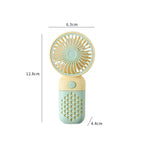 Portable Humidifier Fan Mini Handheld Mist Fan USB Rechargeable Portable Small Pocket Mini Water Humidifier Cooling Motorcycle