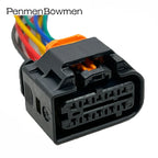 1 Set 10 Pin 1.2mm Auto Waterproof Headlight Electrical Cable Connectors Plug Wire Harness For Peugeot 301 Special 1801600-1